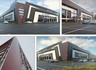 Торговый центр (сварная балка) "Производство Россия"