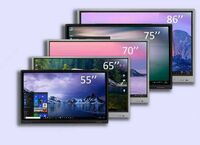 Interfaol LCD paneli 75 "