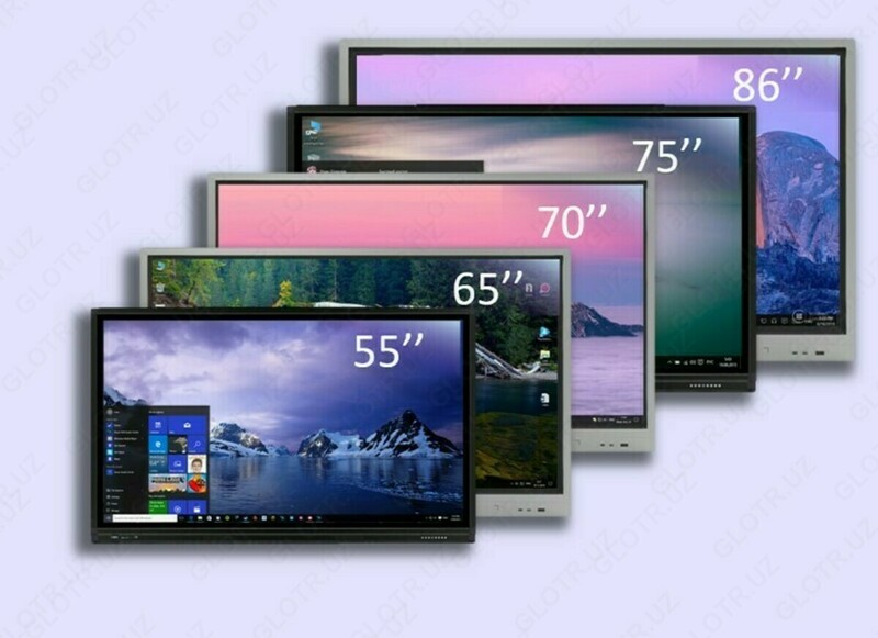 65 dyuymli NOL interaktiv LCD paneli