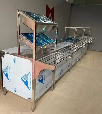 Линия мармит для раздачи питания из нержавейки - 22 000 000 сум / шт.