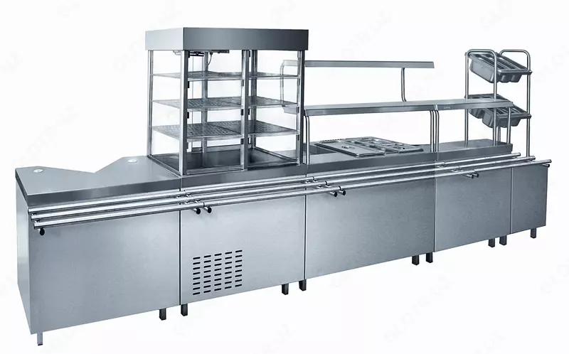 Линия мармит для раздачи питания из нержавейки Оптом и розница