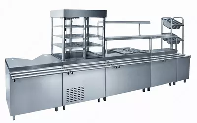 Линия мармит для раздачи питания из нержавейки Оптом и розница