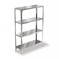 Стеллаж из нержавейки 2000х2000х450/4