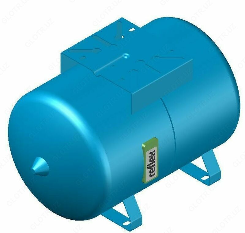 Расширительный бак Reflex 25 L 10 бар д/гор воды синий