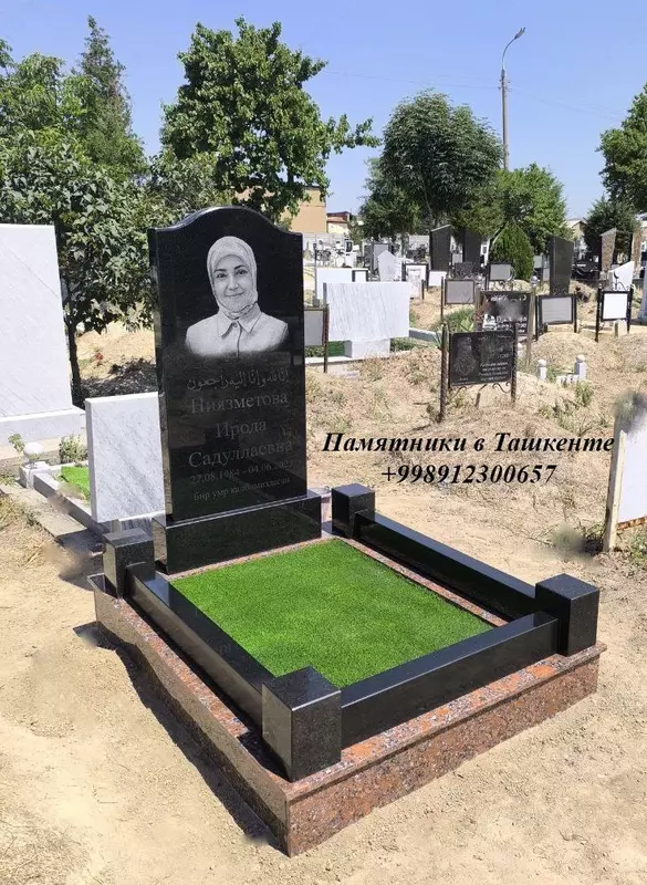 Qabr toshlar yasash va o'rnatish