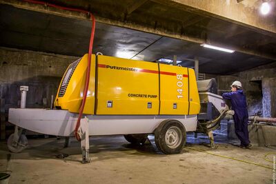 Цена по запросу Бетононасос Putzmeister BSA 1408 E