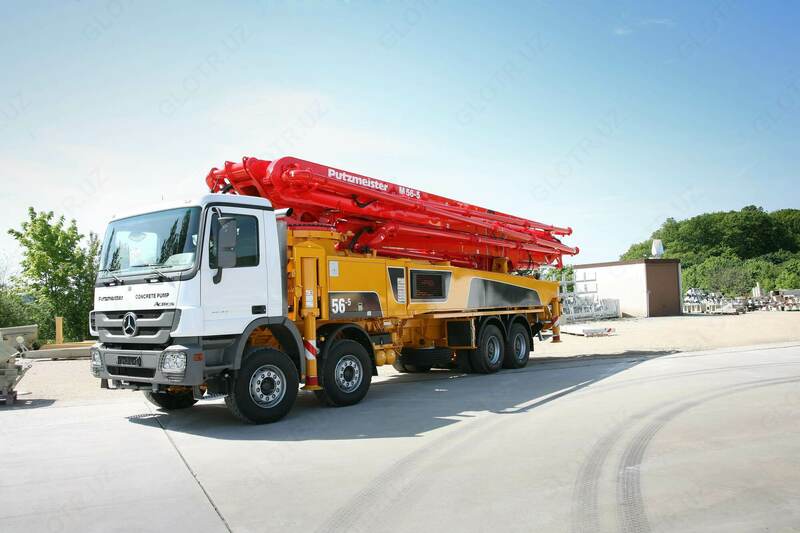 Автобетононасос Putzmeister M 56-5