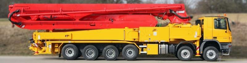 Автобетононасос Putzmeister M 62-6