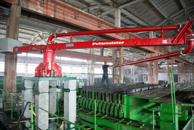 Круговые механические распределительные стрелы Putzmeister RV