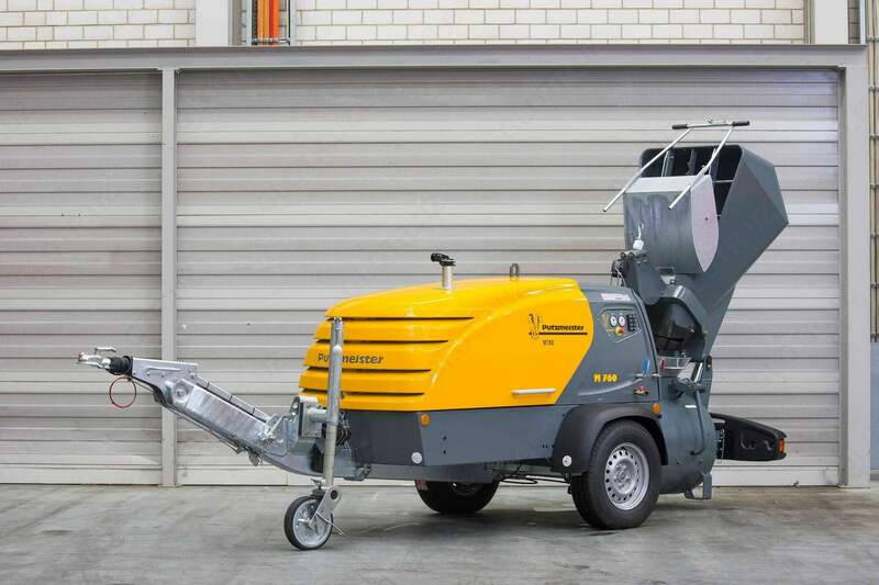 по запросу Пневмонагнетатель Putzmeister MIXOKRET M 760 (растворная техника)