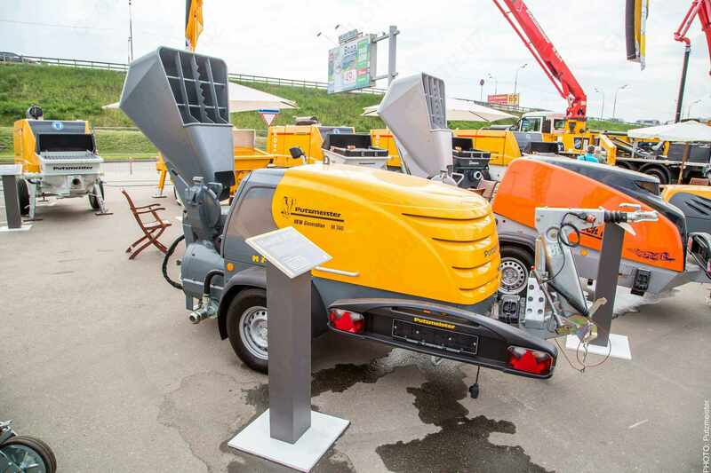 по запросу Пневмонагнетатель Putzmeister MIXOKRET M 740 (растворная техника)