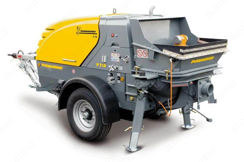 Поршневой насос Putzmeister Р 718 (растворная техника)