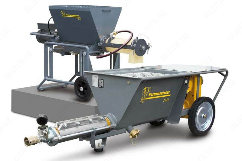 Смеситель непрерывного действия Putzmeister СМ 15 (растворная техника) - по запросу