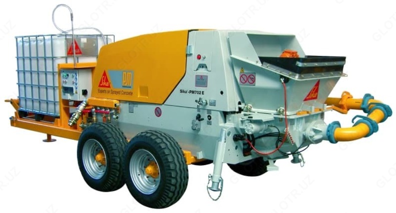 Компактная торкрет установка SIKA-PM702 - по запросу