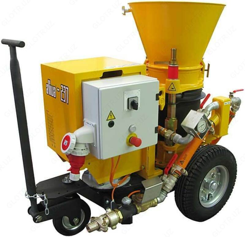 Установка для сухого/мокрого торкретирования ALIVA-237