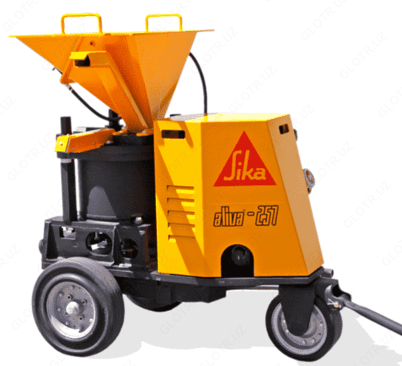 Установка для сухого/мокрого торкретирования ALIVA-257 - по запросу