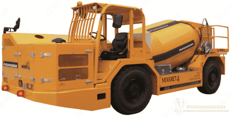 Автобетоносмеситель PUTZMEISTER MIXKRET 4