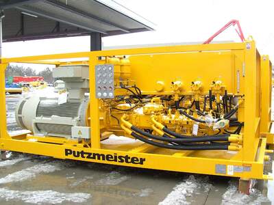 Гидравлические приводные агрегаты PUTZMEISTER НА