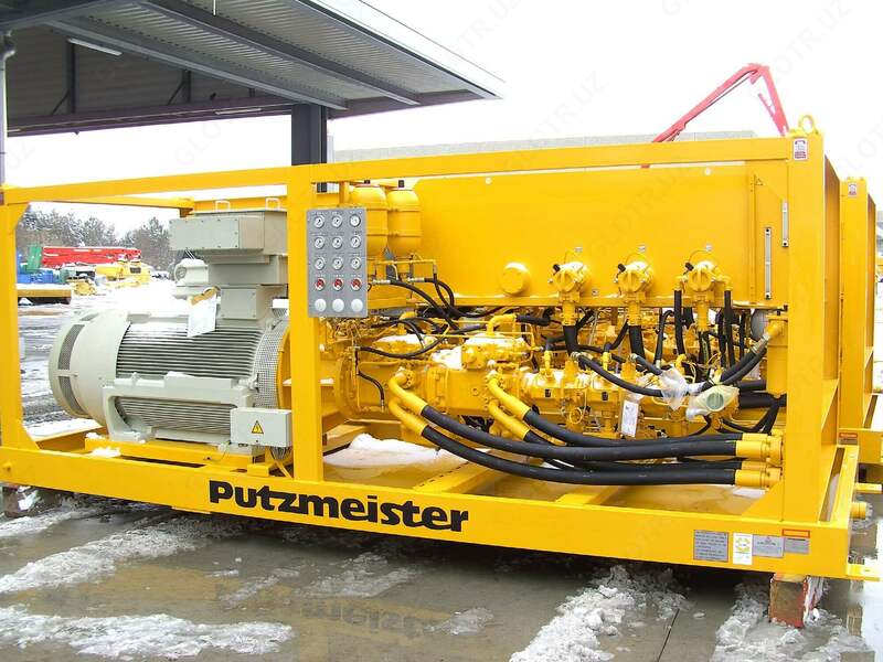 PUTZMEISTER gidravlik haydovchi bloklari