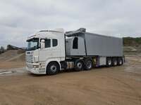 TRANS MIX 5.500 ZE на базе седельного полуприцепа