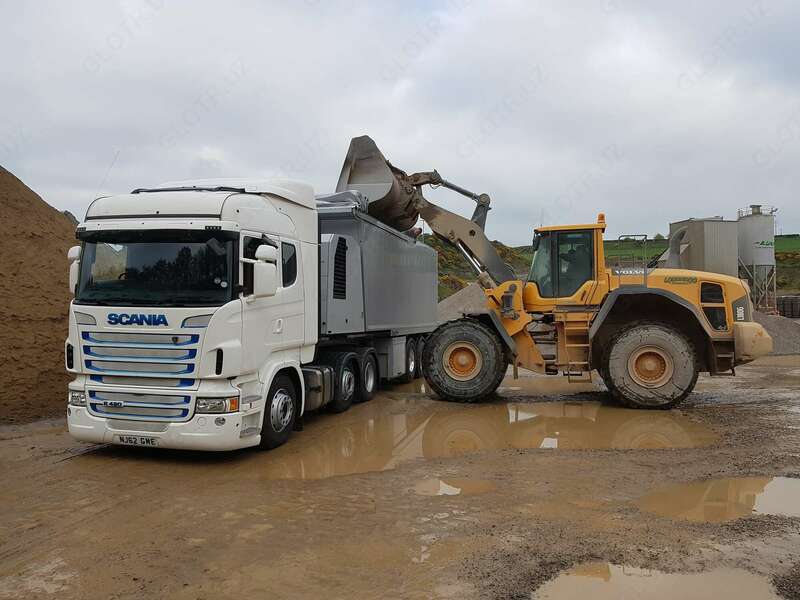  TRANS MIX 5.500 ZE на базе седельного полуприцепа - 