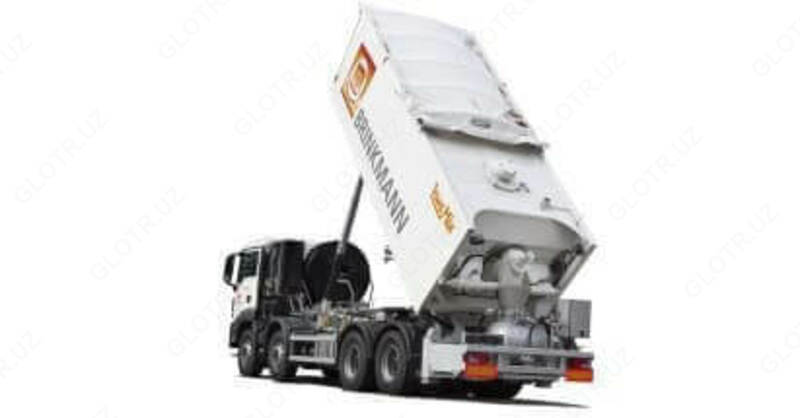 8x4 yuk mashinasi shassisiga asoslangan TRANS MIX 5.500 ZE