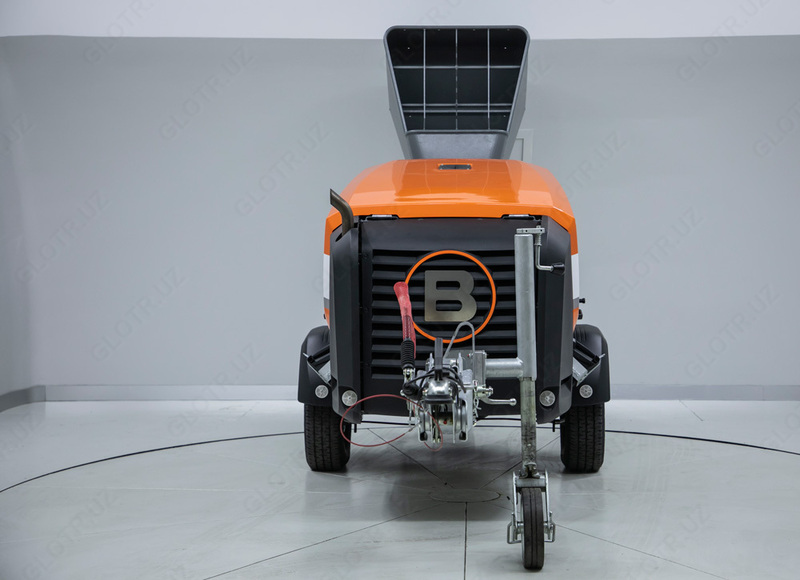 Pnevmatik ohak pompasi Brinkmann DC 550 SP-B Silver Power (dastgoh mashinasi)