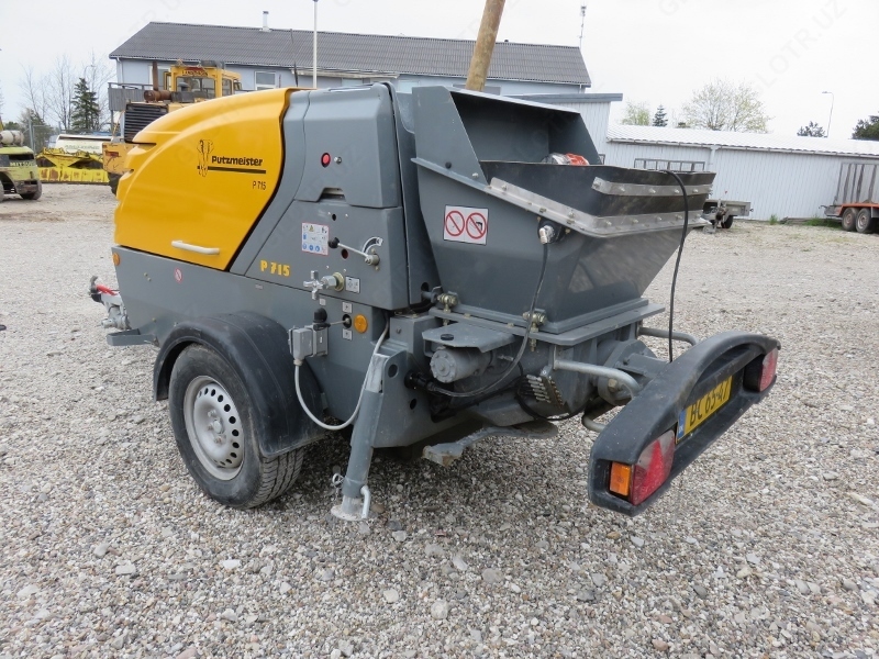   Pistonli beton pompasi Putzmeister P 715 SE (ohak texnologiyasi)
