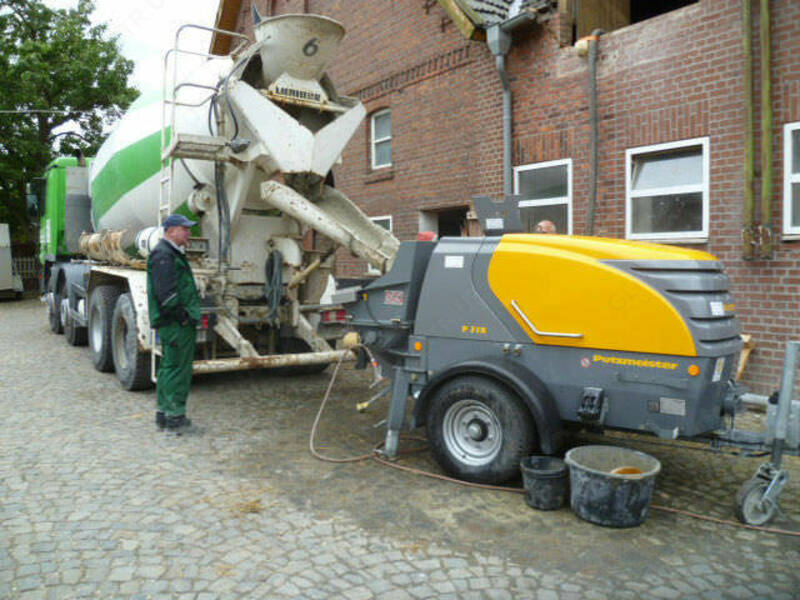 Поршневой бетононасос Putzmeister P 715 TD (растворная техника)