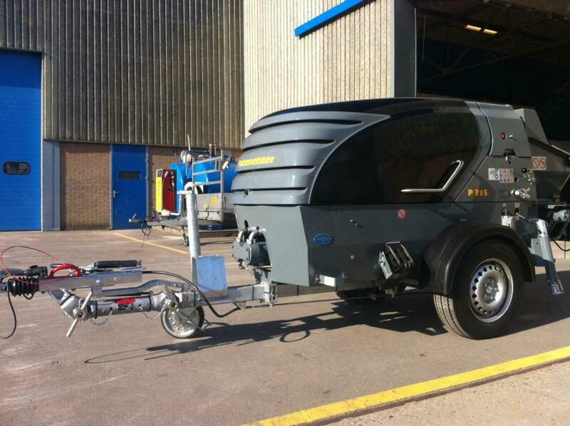   Поршневой бетононасос Putzmeister P 715 TD (растворная техника)