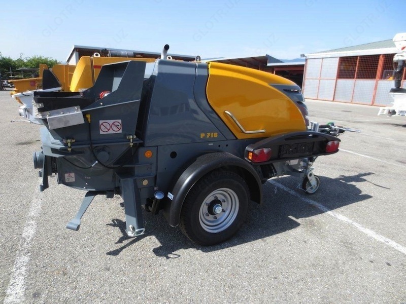 Поршневой бетононасос Putzmeister P 718 TD (растворная техника)