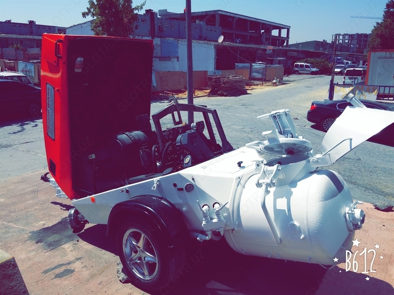   Пневматический растворонасос Brinkmann 2005 г. со скипом (подержанная  б/у)