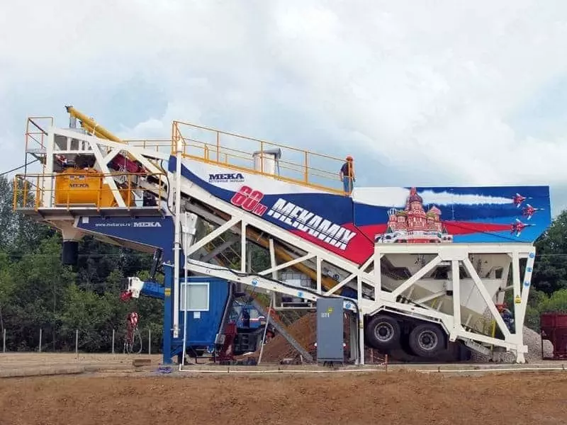 MB-60 M mobil beton zavodi