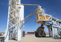 Мобильный бетонный завод МБ-120/135БМ - по запросу