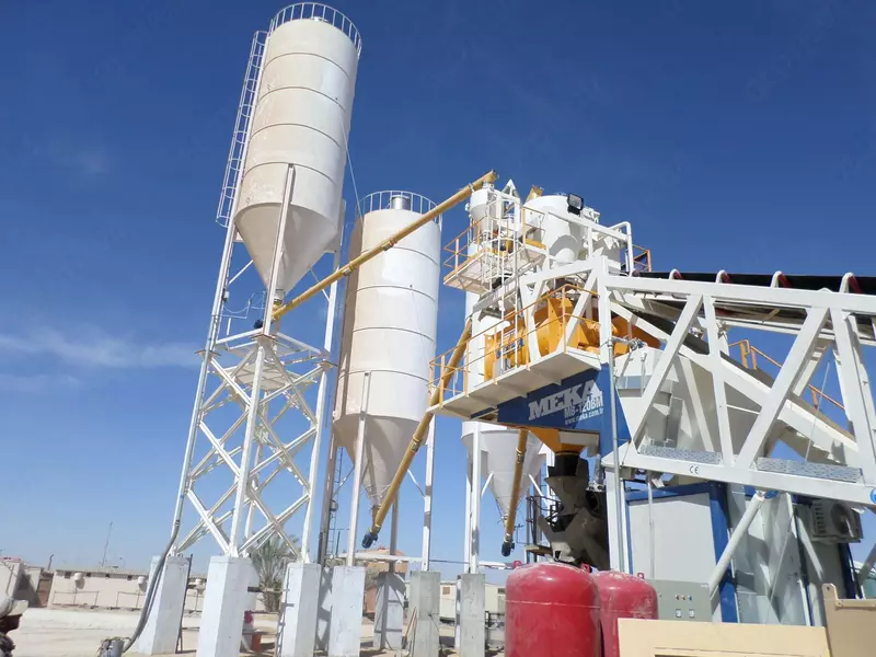 Мобильный бетонный завод МБ-120/135БМ Только в розницу