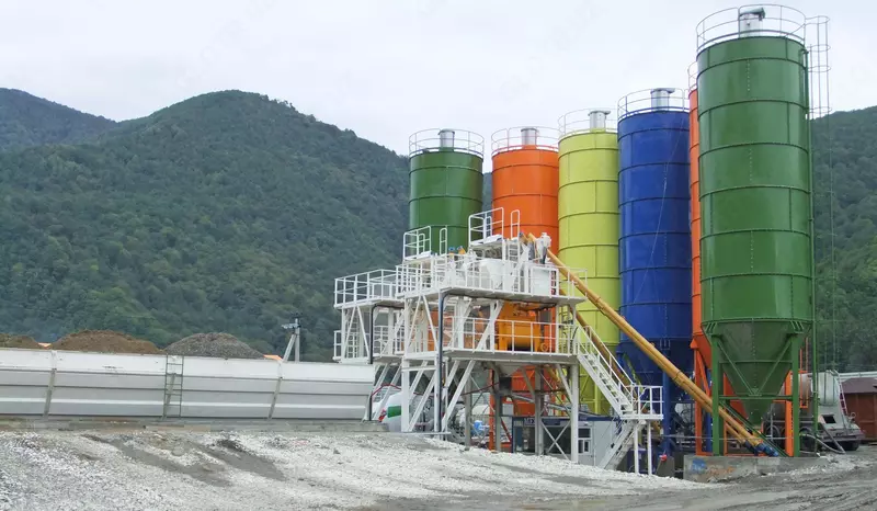 Стационарный бетонный завод MB-60WS