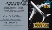 AVIA KARGO yuk tashish XITOY KOREA TURKIYA DUBAYDAN