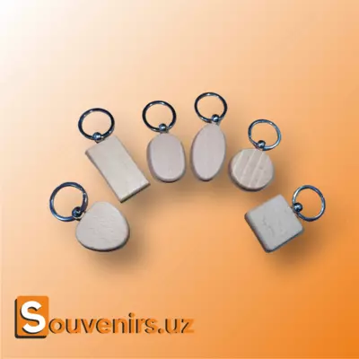 Деревянные брелоки