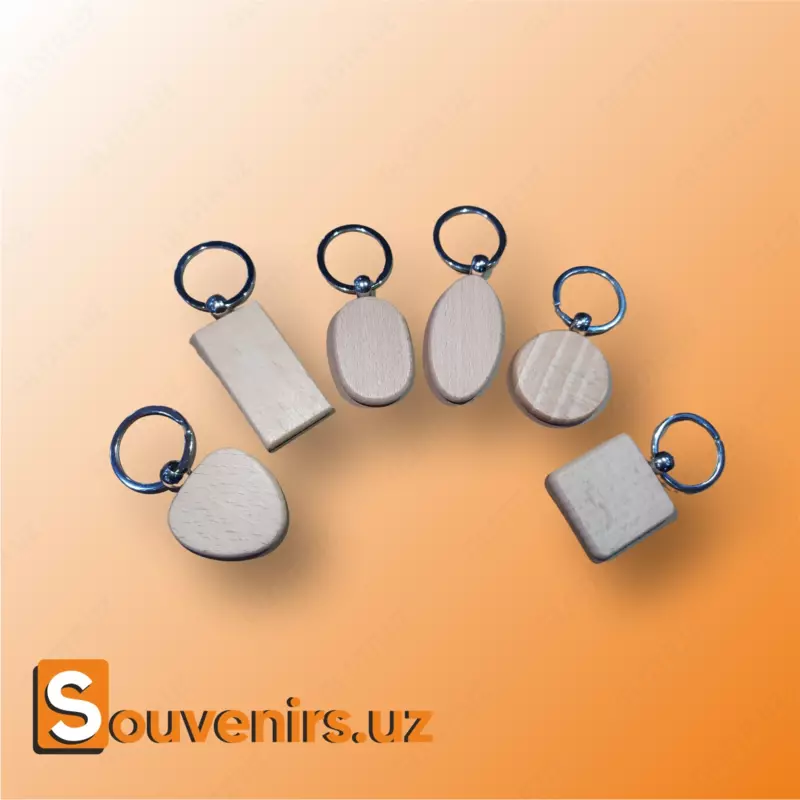 Деревянные брелоки