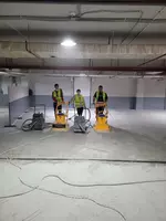 Полимерное обеспыливание.