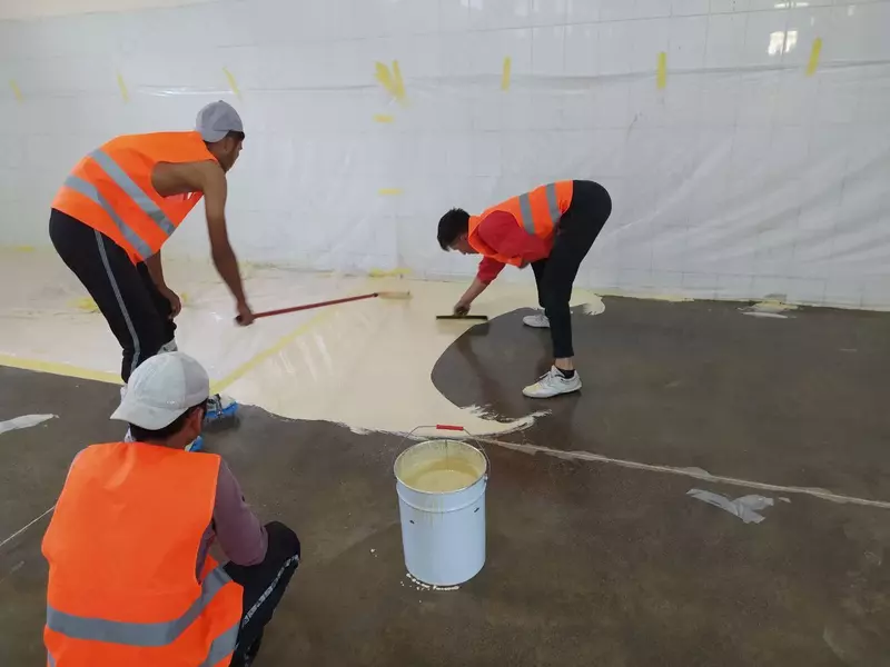 Монтаж высокопрочных полимерных покрытий - от 89 724.2 сум