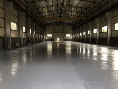 Шлифовка бетонных полов.