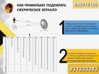 Абдуллох_571 - Дорожное обзорное зеркало Сферическое дорожное зеркало 100 см