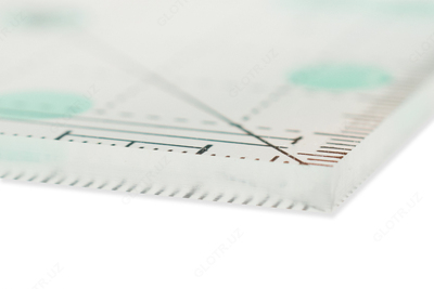 110 000 сум / шт. Линейка для пэчворка Aurora 15х15 см