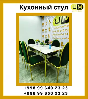 Кухонный стол и стулья № 1