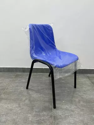 Стул с металлическим каркасом и пластиковым сиденьем (синий) - 238 247.6 сум / шт