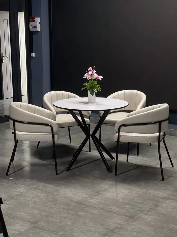 Ovqatlanish xonasi va oshxona mebellari toplami (stol 4 ta stul) Unique ...