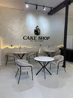  Комплект мебели для кафе и офисов (стол  2 стула) Unique Mebel Модель № 016 (Белый/черный) - 