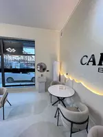   Комплект мебели для кафе и офисов (стол  2 стула) Unique Mebel Модель № 016 (Белый/черный)