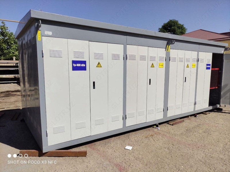 ATS tizimli 2KTPG-250 /10 (6) / 0,4 KV-A tipidagi 2-transformatorli podstansiya.